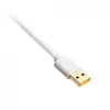 Ducky Coiled Cable White Edition DACOC2-WHT1, atdalāms, balts, spirālveida dizains