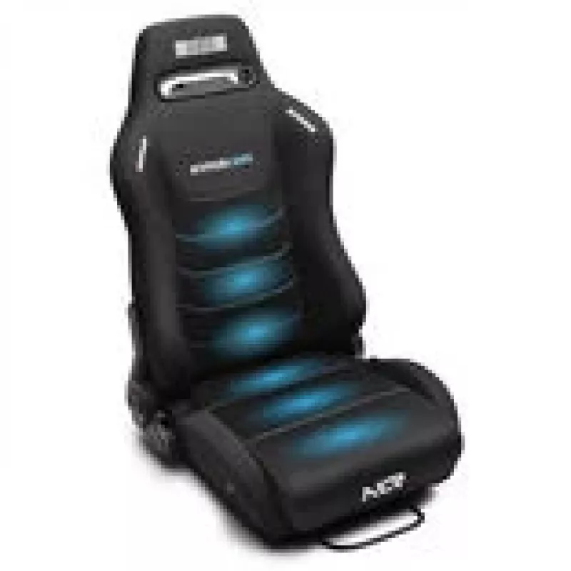 Sacīkšu sēdeklis Next Level Racing ERS3 HYPERCOOL ventilēts melns — sim racing kokpita sēdeklis