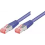 Tecline exertis Connect - Patch-Cable - RJ-45 (vīrietis) uz RJ-45 (vīrietis) - 3 m - SSTP - CAT 6 - Bezhalogēna - ceriņi (71503V)