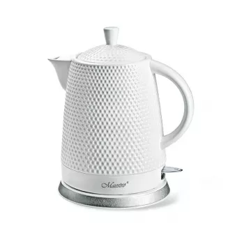 Elektriskā tējkanna Feel Maestro 1.5 L 1200 W Balta