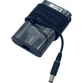 AC adapter 19.5V 3.34A 65W (7.4mm x 5.0mm) ar strāvas kabeli, jaunais stils PA-12 ar noapaļotām malām