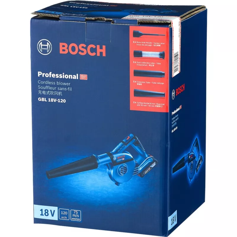 Bezvadu lapu pūtējs Bosch GBL 18V-120 Professional
