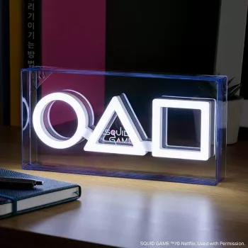 Paladone LED Neon Gaisma Squid Game Dizains PP13775SG