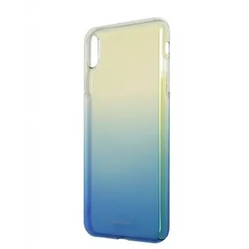Telur Soft Jade vāciņš iPhone XS Max — zils, mīksts aizsargvāciņš