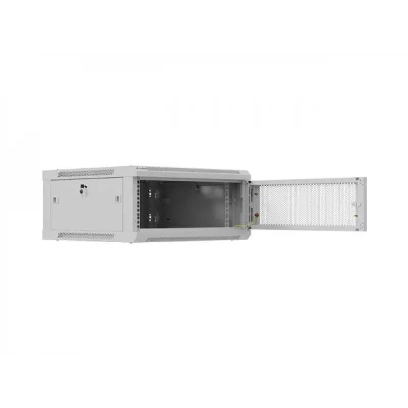 LANBERG pie sienas montējams 19 collu sadales skapis 4U 600x600 mm, pelēks