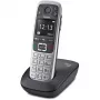 Gigaset E560 DECT telefons ar zvanītāja identifikāciju, Melns/Sudrabs