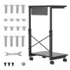 CPU ratiņu statīvs ar NanoRS plauktu, 80kg max, regulējams augstums 550~850mm, RS430