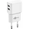 Goobay 44985 Mobilā telefona kabelis Balts