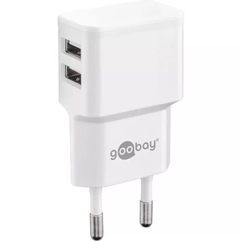 Goobay 44985 Mobilā telefona kabelis Balts