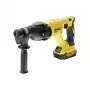 DEWALT SDS-PLUS 18V 3-funkciju triecienurbjmašīna ar 1x 4.0 Ah akumulatoru