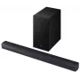 Skaņas josla Samsung HW-B450F/EN 2.1‑ch Bluetooth ar bezvadu zemfrekvences skaļruni, 300 W RMS, Dolby Audio, ARC