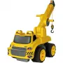 Celtņu kravas auto BIG Power Worker Maxi Crane Yellow 3–7 gadiem
