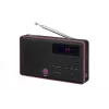 Eltra Pliszka USB FM radios, melns