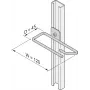 Schroff Kabeļa cilpas F.C-RAIL 45X120MM 4X (20118339)