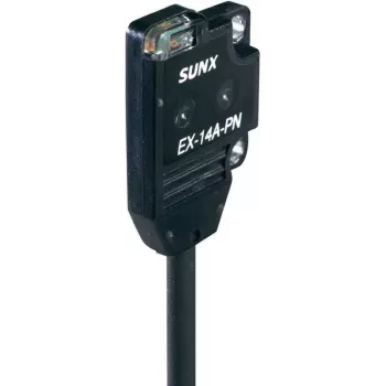 Panasonic EX14APN fotoelektriskais tuvuma sensors (gaismas barjera) — difūzs, normāli ieslēgts, noteikšanas attālums 25 mm