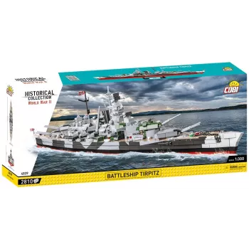 Jūras kara flotes kuģa modelis COBI COBI-4839 Salikšanas komplekts 1:300 Garums 870 mm Augstums 215 mm