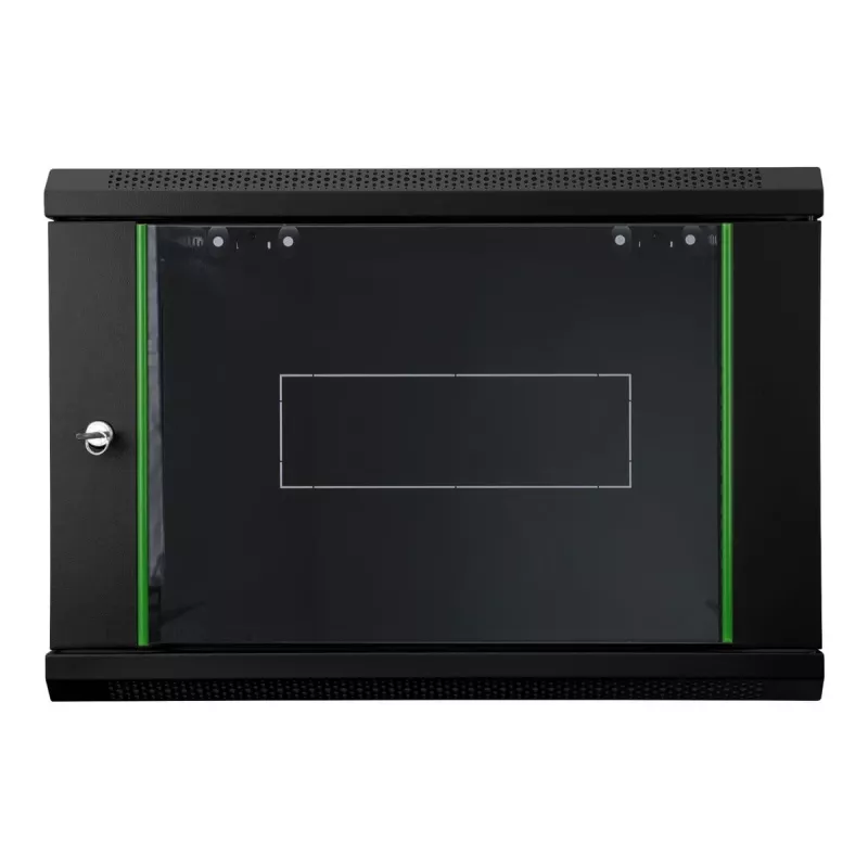 DIGITUS Dynamic Basic DN-19 16-U-EC-SW 12U 19 inch tīkla skapis sienas montāžai, melns RAL 9005