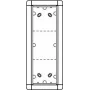 Schneider Electric portu rāmis AP, 3-vietīgs, 133×326 mm, modelis 1883320