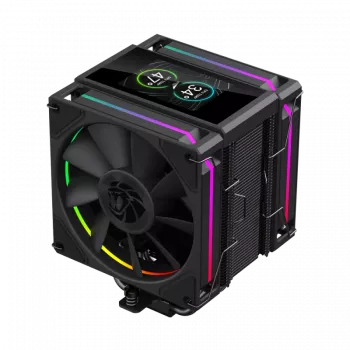 Gamemax SIGMA 620 LCD BK – CPU gaisa dzesētājs, melns