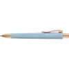 Faber-Castell 241186 Ievelkamā lodīšu pildspalva ar klipsi, gaiši zila
