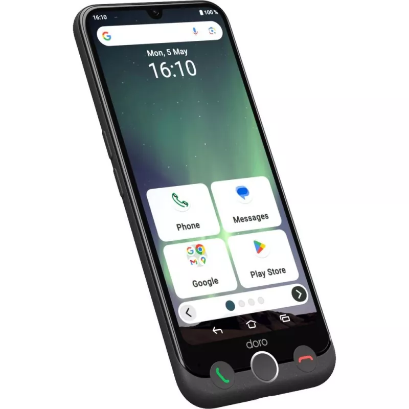 Viedtālrunis Doro Aurora A30, 6,1", 128 GB, grafīta krāsā