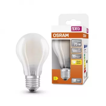 LED spuldze Ledvance 7.5 W E27 1055 lm Silta balta 2700 K