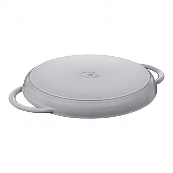 Grila panna ZWILLING STAUB Round 30 cm Pelēka