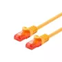 LOGON Cat6 UTP tīkla kabelis 10 m, RJ-45 — Dzeltens