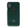 VixFox aizmugurējais vāciņš ar kabatiņu kartei iPhone X / XS, meža zaļš