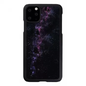 iKins aizsargmaciņš iPhone 11 Pro Max — Milky Way Black