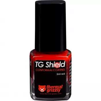 Termopasta Thermal Grizzly TG-ASH-050-RT 5 ml, melna/sarkana/caurspīdīga