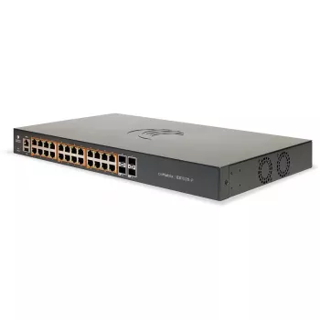 Cambium Networks cnMatrix EX1028-P pārvaldāms PoE+ tīkla slēdzis ar optisko šķiedru