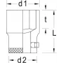 Triecinātājs Gedore 6270540