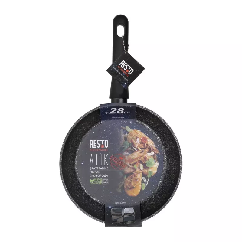 Resto Kitchenware Atik Vispārējas lietošanas panna Apaļa