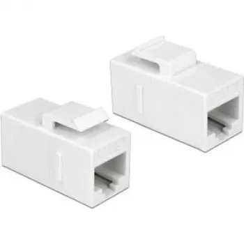 Keystone modulis DeLOCK 86379 leņķveida balts RJ-45