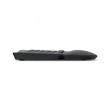 Bezvadu ergonomiskā tastatūra HAMA WK-900 Melna USB, kompakts izkārtojums