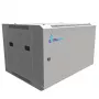 Extralink sienas skapis 6U 600x450 pelēks, metāla durvis