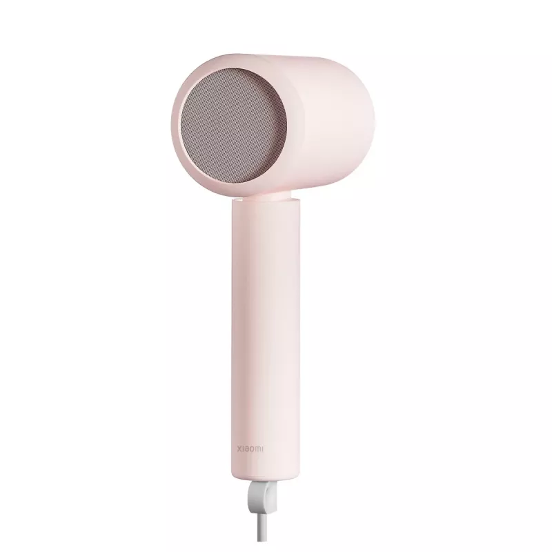 Fēns Xiaomi H101 1600 W, salokāms ceļojumu modelis, jonu, 2 temperatūras iestatījumi, 1,7 m vads, rozā