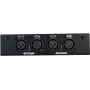 DMX sadalītājs EUROLITE DMX Split 2 3/5-Pin — 1 ieeja uz 2 izejām, 3 un 5 kontaktu DMX