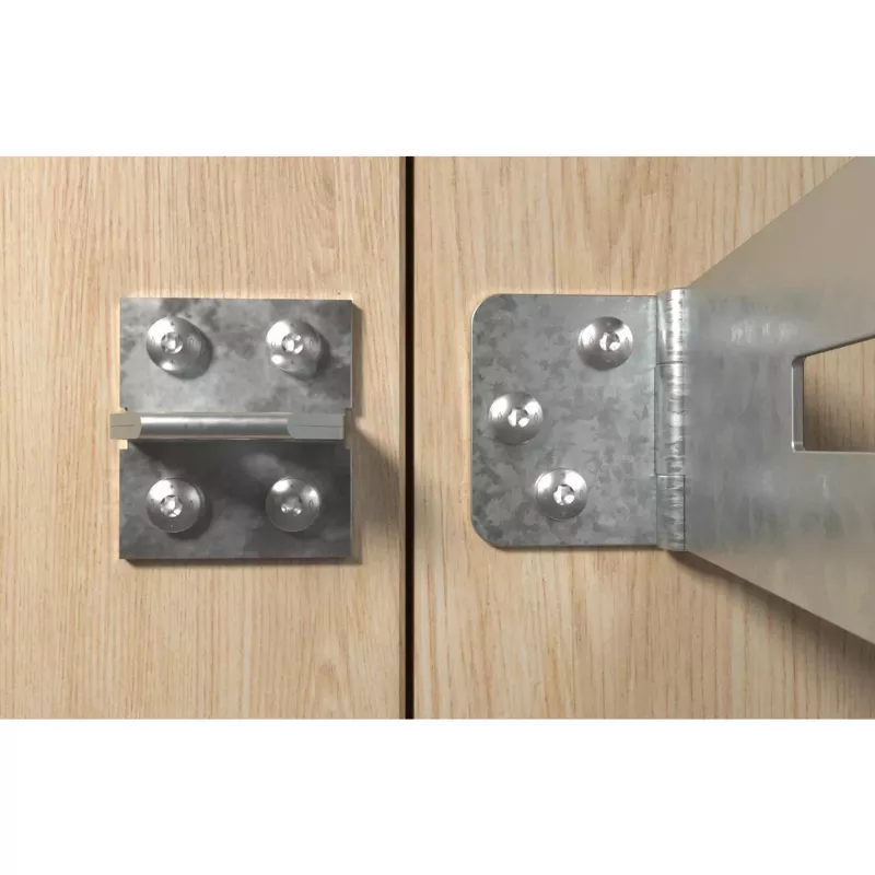 Skrūve koka FISCHER 670332 — metāla koka skrūve 40 mm, Ø 4,5 mm, vītnes garums 35 mm, 200 gab.