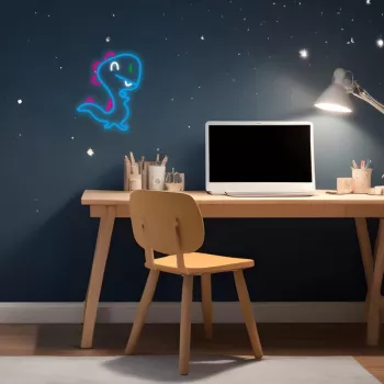 Dekoratīvā neona gaisma MANTA SNL56MT Dinozaurs