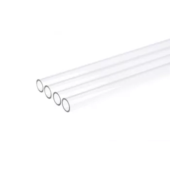 Alphacool 18443 akrila caurule datora dzesēšanas sistēmai — caurspīdīga, Ø 16 mm, garums 60 cm, vītne Ø 13 mm