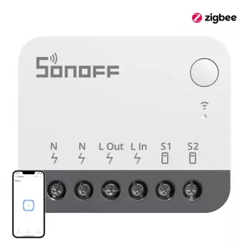 SONOFF ZBMINIR2 viedais ZigBee mini slēdzis