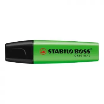 Marķieris STABILO BOSS Original 10 gab. Zaļš 70/33 Stabilo