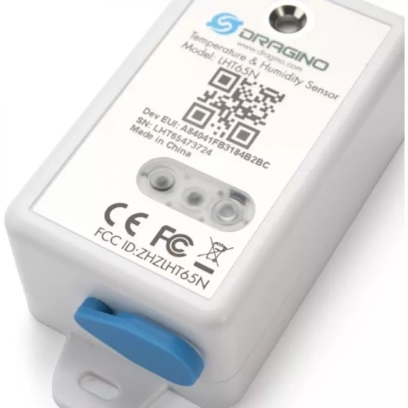 DRAGINO LHT65S-EU868-E3 LoRaWAN temperatūras un mitruma sensors