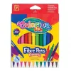 Colorino Kids Fibre pildspalvas 12 krāsas