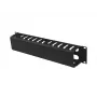 Kabeļu organizators 19 inch 2U LANBERG AK-1705-B, melns
