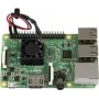 Joy-it Raspberry Pi® Dzesēšanas komplekts rb-heatsink2 — Banana Pi, Cubieboard, pcDuino, Arduino, Raspberry Pi®, Raspberry Pi® 3 B, Rasp