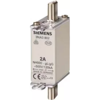 Siemens 3NA3832-8 drošinātāju ieliktnis