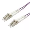 Šķiedru optikas lēciena kabelis VALUE 50/125 µm LC/LC OM4 violets 20 m
